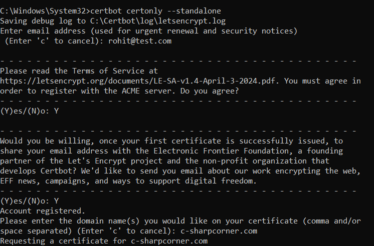 How To Install Let S Encrypt Certificate On Iis